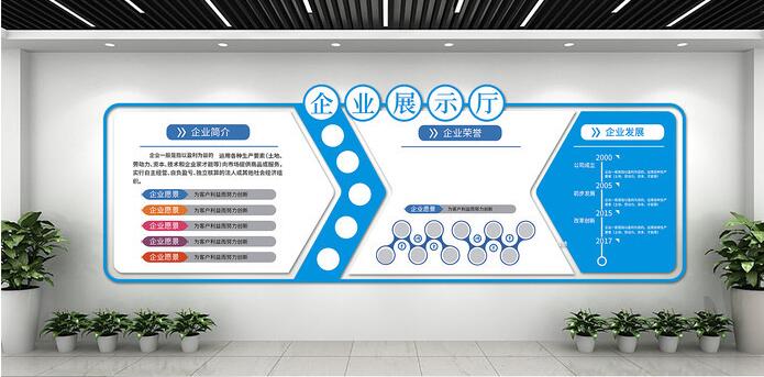 辦公室文化墻布置圖片(圖5) 公司企業(yè)文化墻設(shè)計(jì)圖片